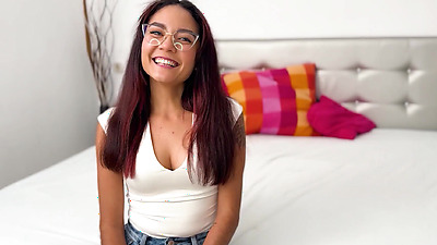 PutaLocura - Beautiful Colombian Allison Sweet swallows Torbe's cum in Pilladas