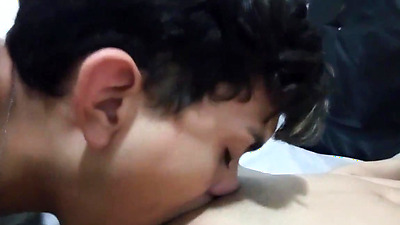 Perverted stepbrother licks delicious pussy of 18 year old Latina stepsister - Russian porn