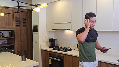 Milf catch her rommie spying on her and collects the rent with hard sex - Monique Fuentes