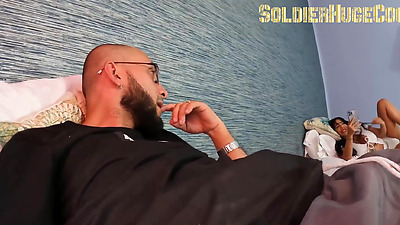 Several content creators shared an apartment and I had to share a room with the beautiful LatinBeaut