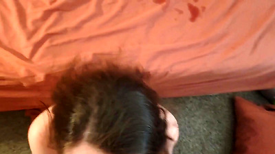 Horny Teen Stepsister Wakes up to my Hard Penis