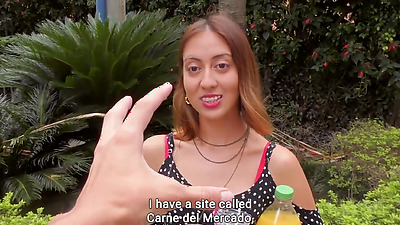 Sexy Latina Isabela Monsalve POV Action with Big Cock Pedro - CARNE DEL MERCADO