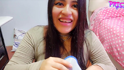 What did I do? Working as a babysitter, I sucked my boss's dick! His wife almost discovered us!