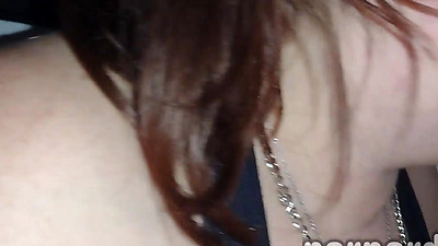 Scarlett Swallows the cum of strange lonely men on Valentine's Day