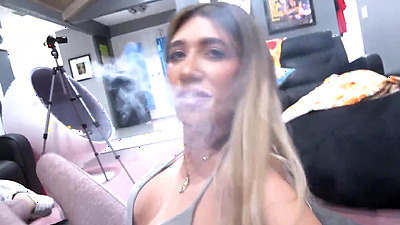 Ex GF Akira Angel Comes Over to Catch Up & Get Dicked Down