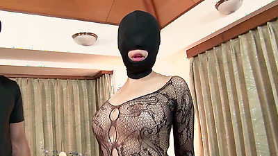 Blindfolded Curvy Japanese Wife get Hard and Sloppy Creampie Fuck in Uncensored JAV Porn