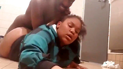 SLUTTING OUT WALMART EMPLOYEE IN BATHROOM