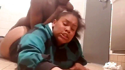 SLUTTING OUT WALMART EMPLOYEE IN BATHROOM