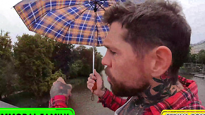 Duck Feeding Turns To Cock Sucking Serina Swallows Dean's Cream!