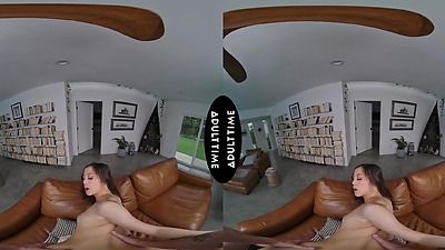 UP CLOSE VR - POV Hot Brunette Alexia Anders Wants To Feel Your Monster Dick Stretch Her Tight Pussy