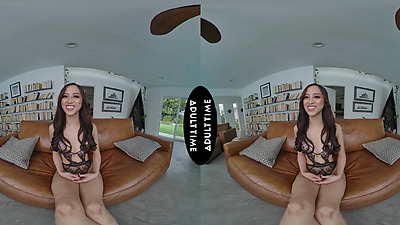 UP CLOSE VR - POV Hot Brunette Alexia Anders Wants To Feel Your Monster Dick Stretch Her Tight Pussy