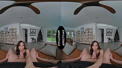 UP CLOSE VR - POV Hot Brunette Alexia Anders Wants To Feel Your Monster Dick Stretch Her Tight Pussy
