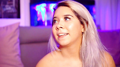 Valentina, the Blonde Bombshell, Can't Wait to Show Off Her Big Butt While Being Fucked Doggy Style, Her Energy Unmatched!