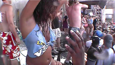 Wild Wet Whipped Cream Contest