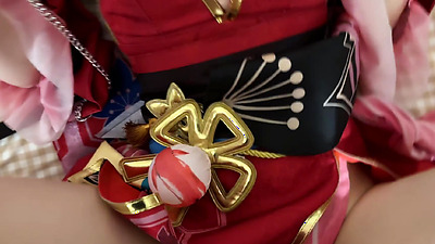 Sparkle cosplay:I AM THE JOY,Sparkle's beautiful feet training