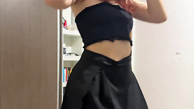 Stepsister wants to try anal and asks me to break it
