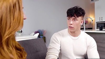 MOMMY'S BOY - Jealous Stud Wants Hot Stacked Redhead Stepmom Sophia Locke All For Himself - Sophia Sterling