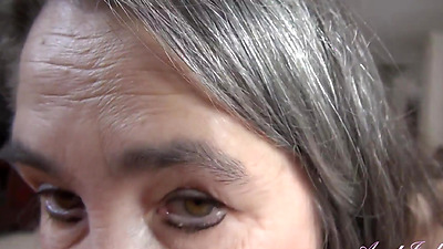 Aunt Judy's - Your Mature Hairy Step-Aunt Grace Shares Your Ice Cream & Sucks Your Dick (POV)