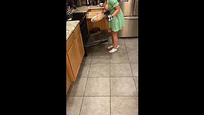 Fucking Chloe on the kitchen table