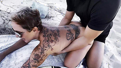 Horny Santa Claus on the beach gave her pussy as a gift to an Instagram follower. Watch the full video on Cassiflix