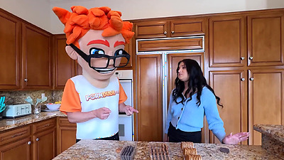 Big Tits, Black Hair, and Serena Sterling’s Insatiable Appetite on PornDudeCasting