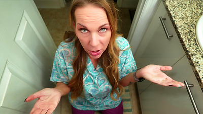 Caring Stepmom Helps Stepson With Embarrassing Problem! ~ Kymber Leigh