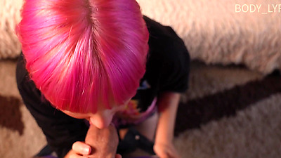 "Stepbrother, fill me up!" - she found out that her stepbrother likes creampie!