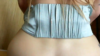 Blonde teen has to pay me with her wet pussy