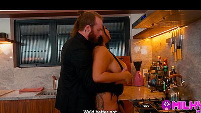 Busty Milf Gets Fucked Bareback By Her Husband's Best Friend