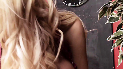 Horny Blonde Milf With Big Boobs Gets Pierced Pussy Pounded