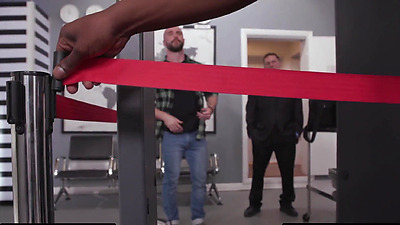 ACCIDENTAL GANGBANG - Hot Whitney Wright Gets Gangbanged By Airport Security FRENCH SUBTITLES