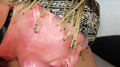 The bastard fucks me and makes me swallow all his cum