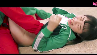 Squirt Game Episode 1 Squid Game Xxx Porn Parody Cosplay Korean Asian Thai Japan Sex Uncensored Tattoo Group Orgy