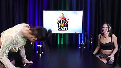 BEST MOMENTS OF DEBORA ANDRADE WITH VITORIA BEATRIZ ON HOT CAST - PART 4 (WATCH ON: SHEER/RED)