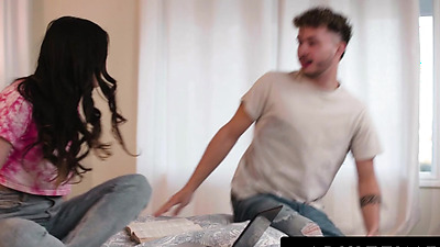 ADULT TIME - Asian Teen Lulu Chu Ditches Studying For HOT RISKY SEX With Her SNEAKY BOYFRIEND!