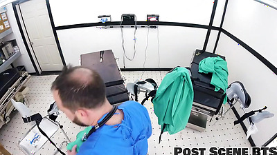 StepSisters Aria Nicole & Angel Santana's Pussy Gets Blasted With Cum, Nurses POV Version