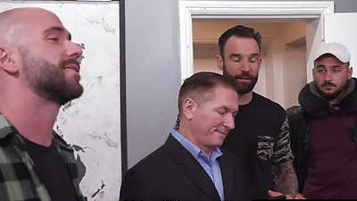 ACCIDENTAL GANGBANG - Hot Whitney Wright Gets Gangbanged By Airport Security SPANISH SUBTITLES3