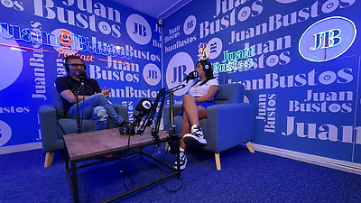Lina Henao makes her fucking a military fantasy come true on Juan Bustos Podcast