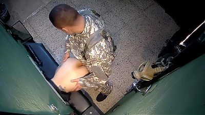 Sexy Brunette Changing BF In Glory Hole