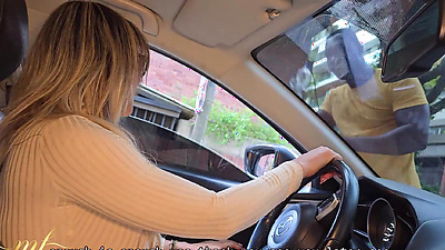 Colombian big tit milf picks up BBC stranger in her car and takes him home - Monique Fuentes