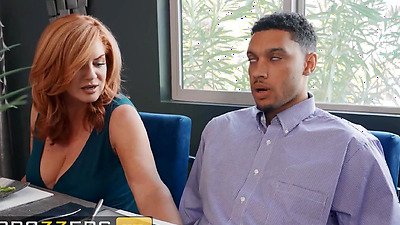 BRAZZERS - Alice Marie Shares Her Bf's Dick With Her Stepmom Summer Hart & Their Neighbor Andi James