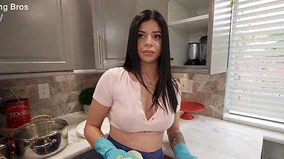 Maid Get Paid To Show Her ASSets