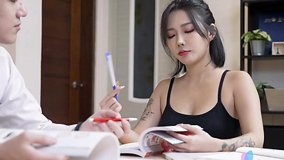 Stacy Is A Horny Student Who Stops Time To Fuck Her Teacher