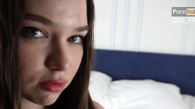 Stepsister does porn at stepbrother's apartment, paid off with sex - Deluxe_Bitch