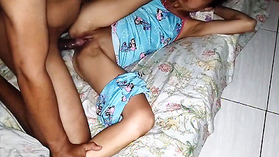 I went to my step sister's bed and had to show my step brother how to fuck his submissive slut of a wife