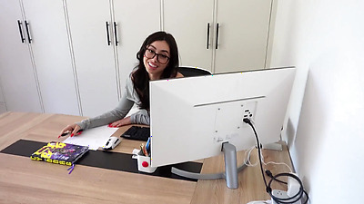 My Teacher's Assistant has the BIGGEST NATURAL TITTIES - Chloe Surreal