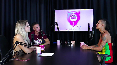 CAROLETA ROOTS' BEST MOMENTS ON BORA CAST WITH BRUNA CARLOS - PART 2 (WATCH ON: SHEER/RED)