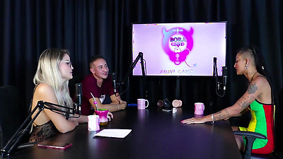 CAROLETA ROOTS' BEST MOMENTS ON BORA CAST WITH BRUNA CARLOS - PART 2 (WATCH ON: SHEER/RED)