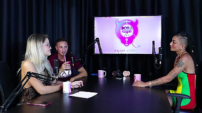 CAROLETA ROOTS' BEST MOMENTS ON BORA CAST WITH BRUNA CARLOS - PART 2 (WATCH ON: SHEER/RED)