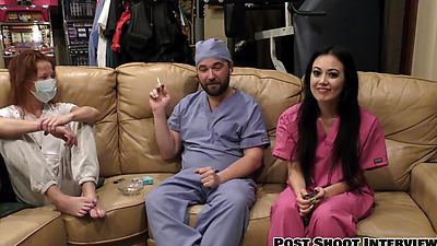Blaire Celeste Sucks Penis And Gets Pussy Blasted With Cum, Nurses POV